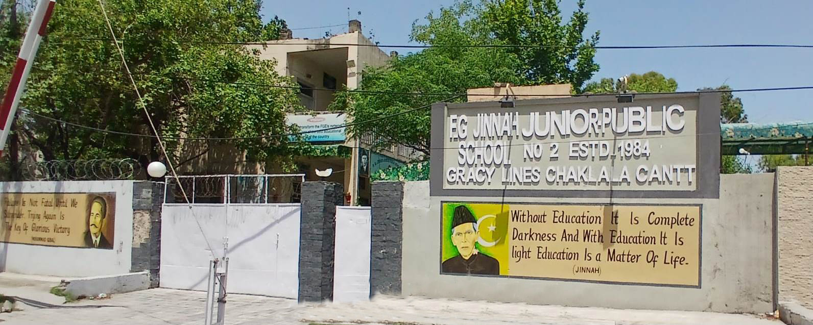 FG Jinnah Junior Public School No.2 Gracy Lines Chaklala Cantt