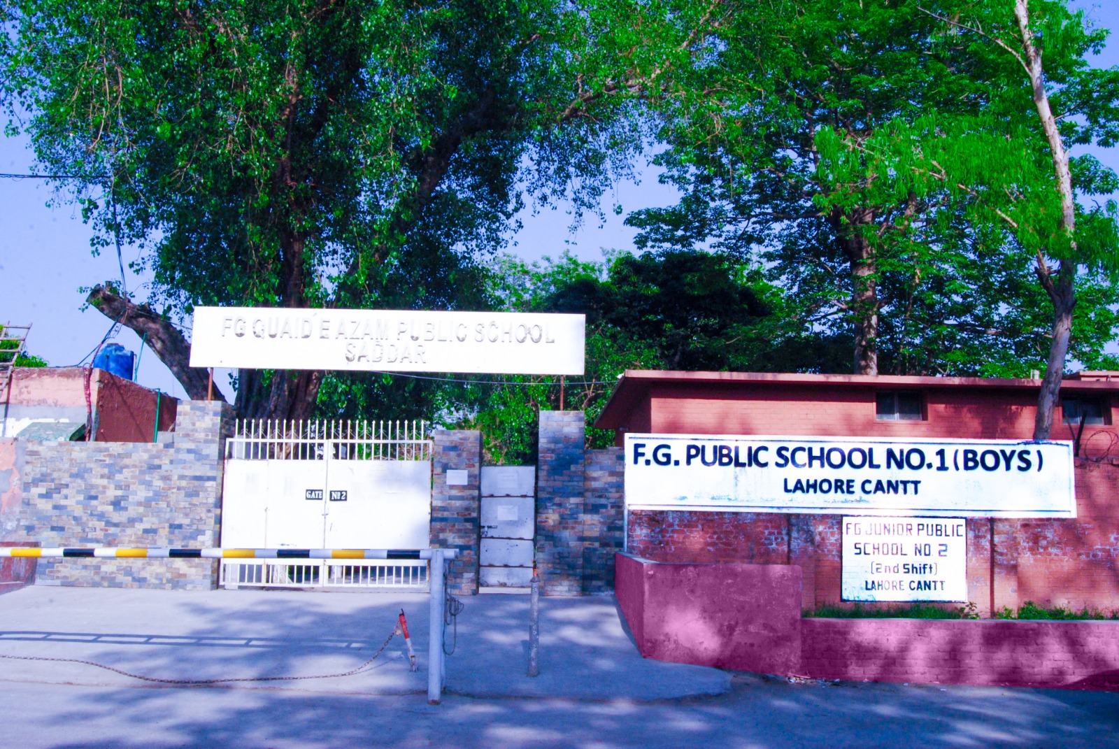 FG Junior Public School No.2 (2nd Shift) Chitral Lines Lahore Cantt